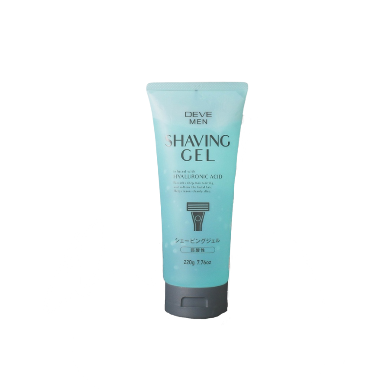 Gel cạo râu Kumano Deve dưỡng ẩm, làm mềm râu tuýp 220g