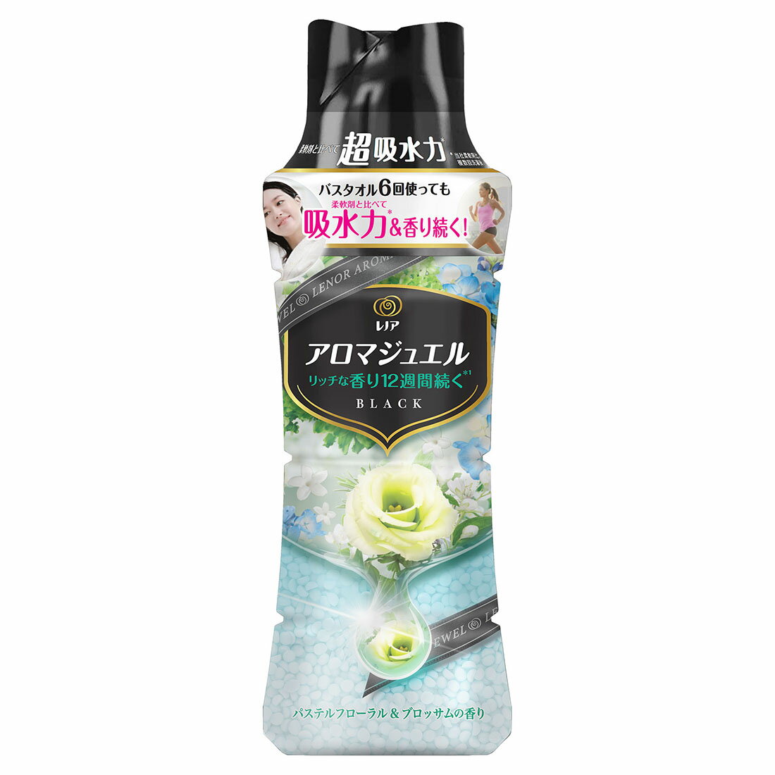 Viên xả vải dạng hạt P&G Lenoa Aroma Jewel - hương thơm nhẹ (4 mùi hương) (Hoa tổng hợp)