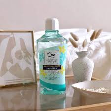 Nước súc miệng Ora2 Sunstar vị bạc hà tự nhiên 460ml