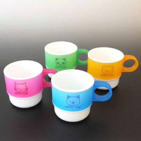 Cốc nhựa Nakaya Petit Cup cho bé 200ml