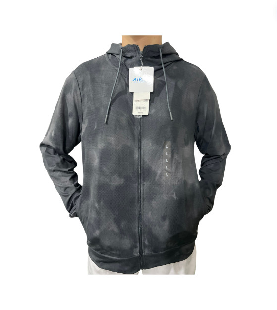Áo chống nắng Uniqlo UV AIRism 2024 - 08 Dark Gray (Size L)