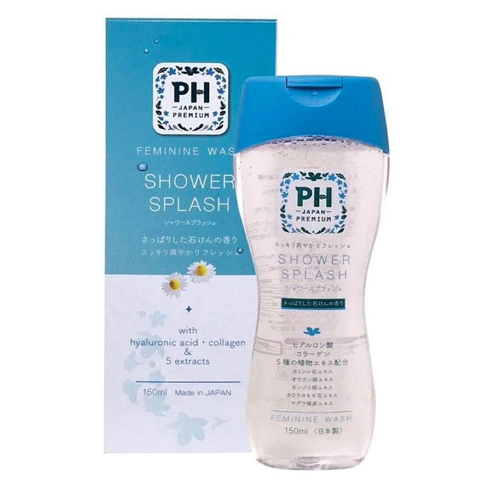 Dung dịch vệ sinh phụ nữ pH Care Japan Premium 150ml (4 loại) (Shower Splash)