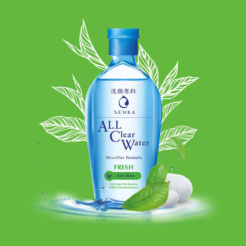 Nước tẩy trang Senka ngừa mụn, kiểm soát nhờn 230ml