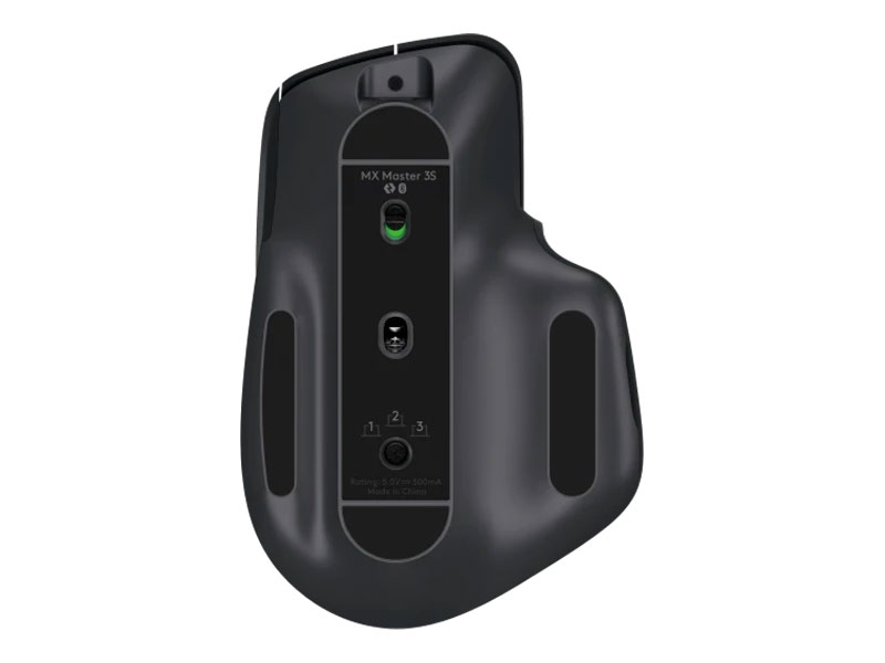 Chuột Logitech MX Master 3S Silent WirelessBluetooth màu than chì (graphite)