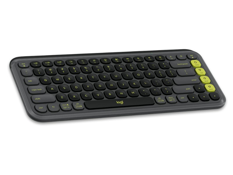 Bàn phím không dây Logitech POP ICON Keys màu đen (GRAPHITE)