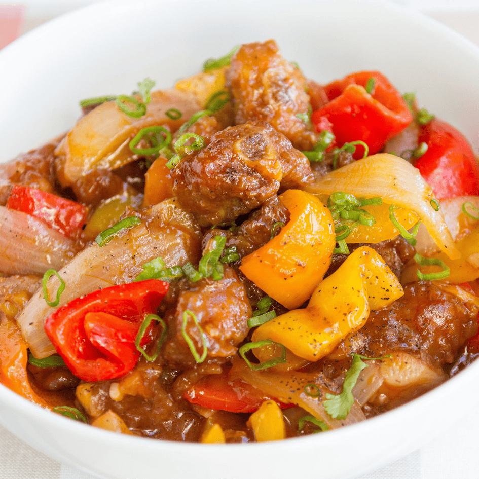 CÁCH LÀM SƯỜN XÀO CHUA NGỌT