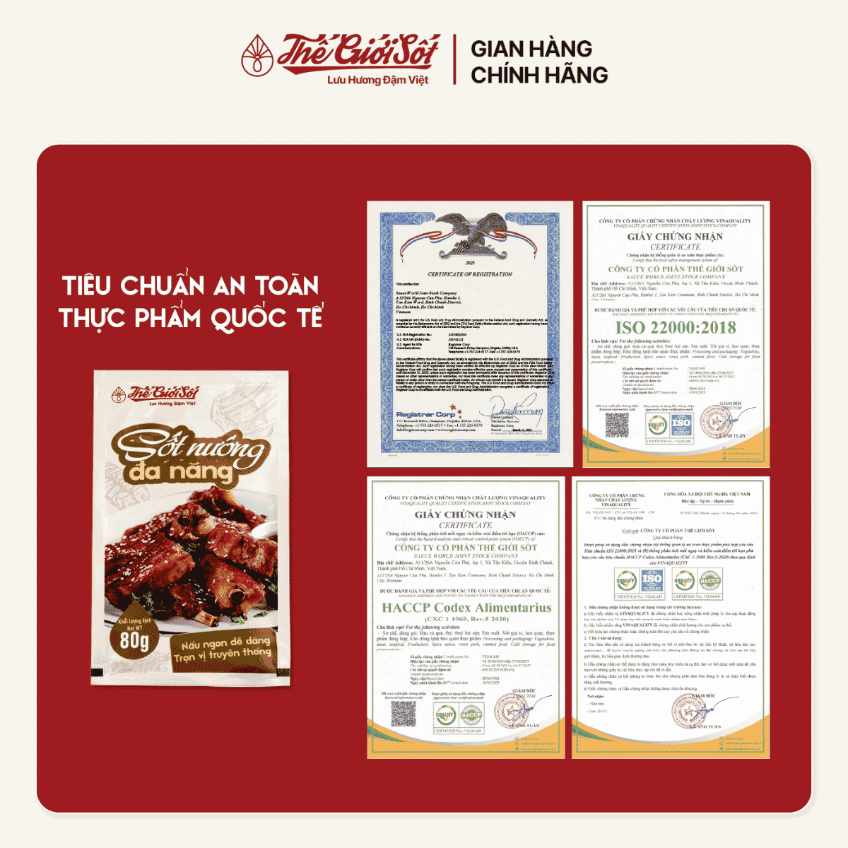 Sốt Nướng Đa Năng gói 80 gram