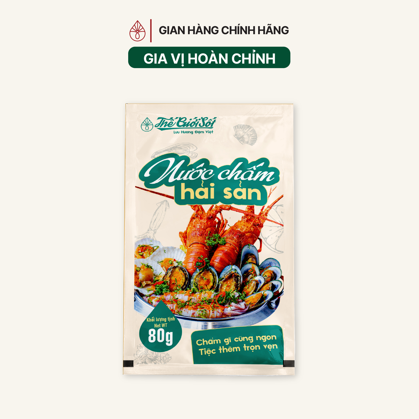 Sốt Chiên Nước Mắm gói 80 gram