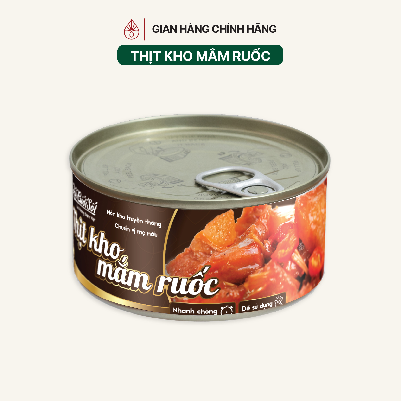 Thit Kho Mắm Ruốc hộp 180 gram