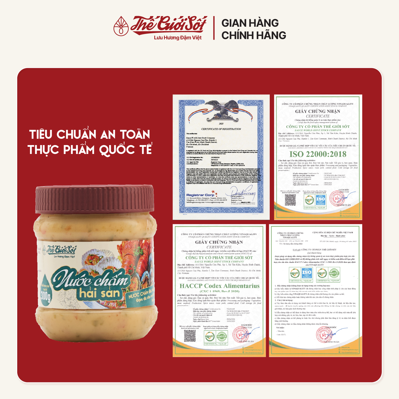 Nước Chấm Hải Sản 300 gram