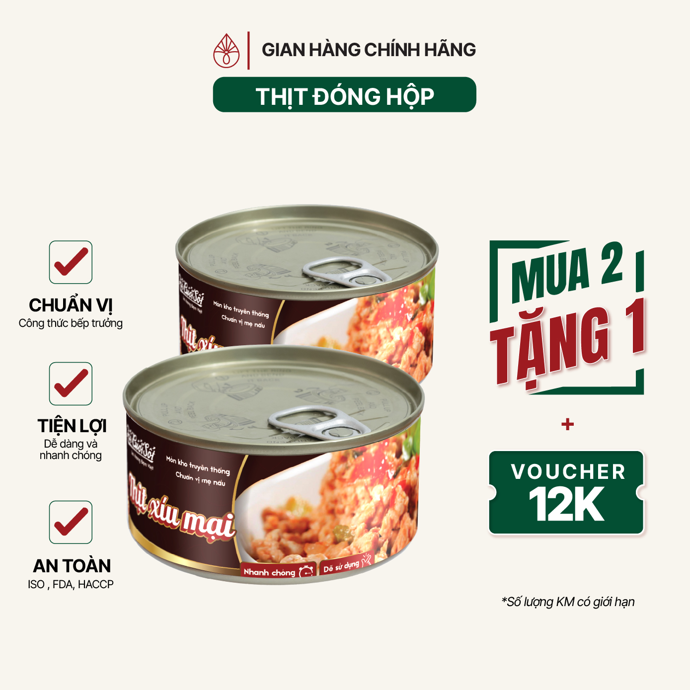 Thịt Xíu Mại 180 gram