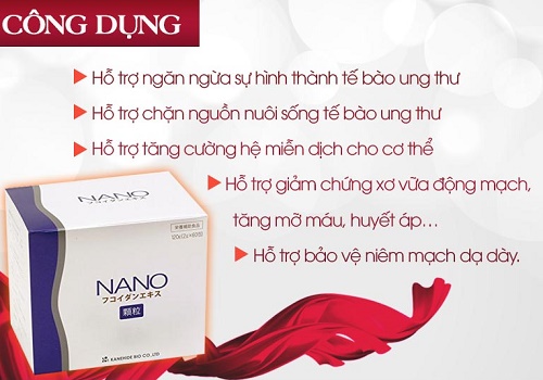 Fucoidan Nano 60 gói (Nội địa)