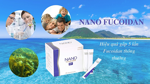 Fucoidan Nano 60 gói (Nội địa)