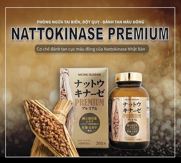 Viên uống Nattokinase Premium 10.000FU 300 viên
