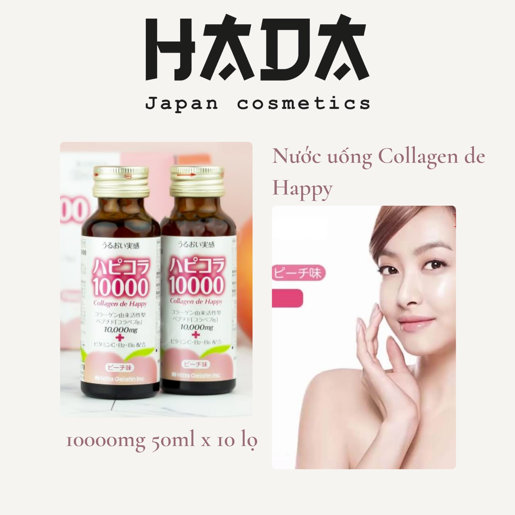 Nước uống Collagen De Happy 10000mg