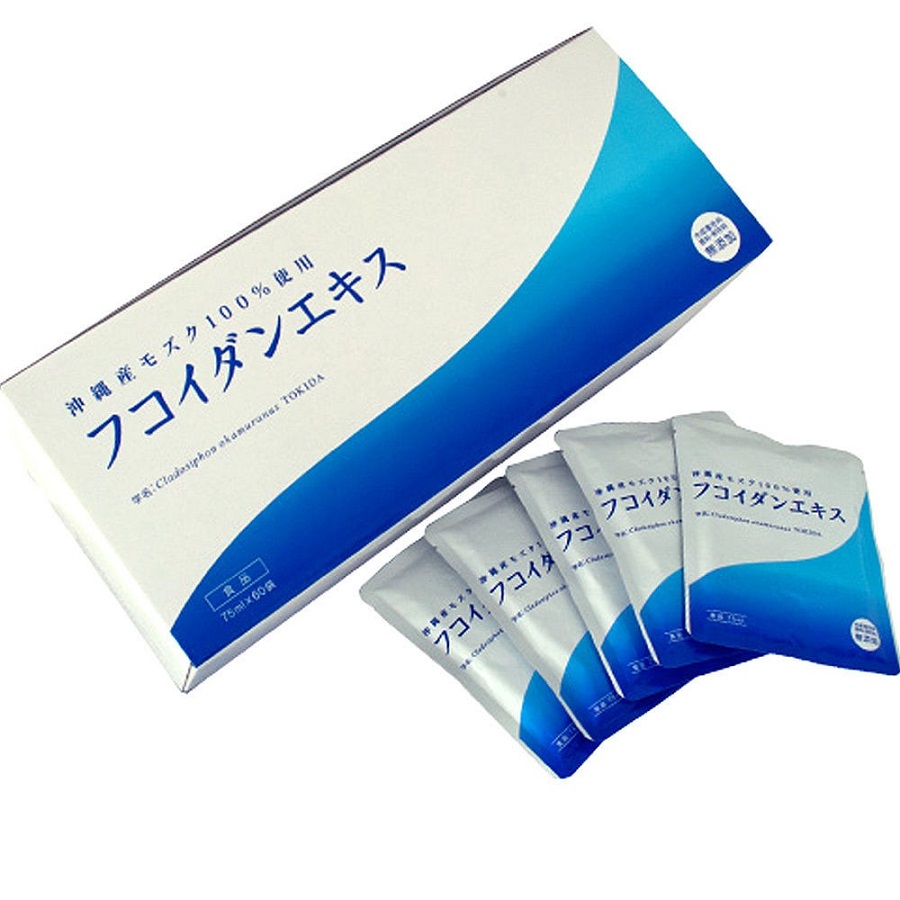 Fucoidan Extract dạng nước (75ml x 10gói/hộp x 6hộp/thùng)