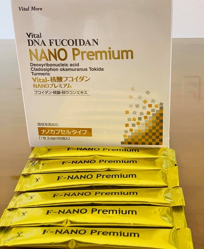 Vital DNA Fucoidan Nano Premium 30 Gói