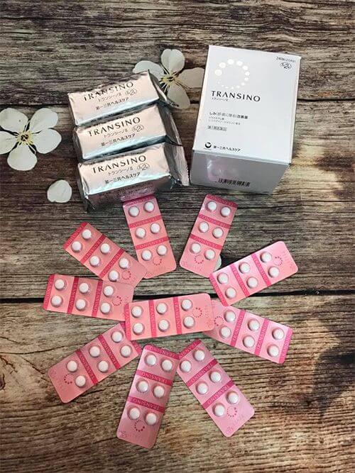 Viên uống giảm nám Transino Nhật Bản 240 viên