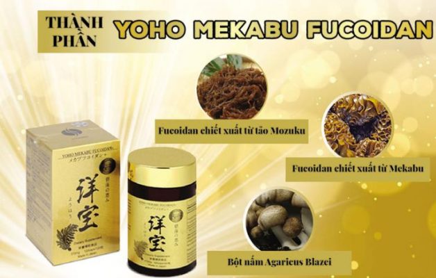 Yoho Mekabu Fucoidan 120 viên