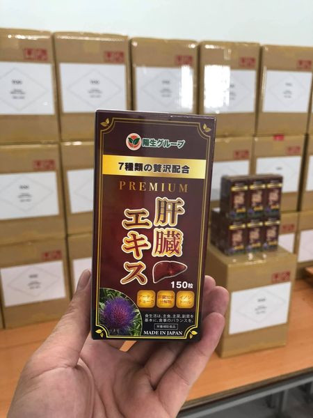 Viên uống hỗ trợ giải độc gan Kanzo Ekisu Premium Yo Group 300 viên