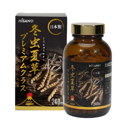 ĐÔNG TRÙNG HẠ THẢO PREMIUM CAO CẤP 240V - HISANO