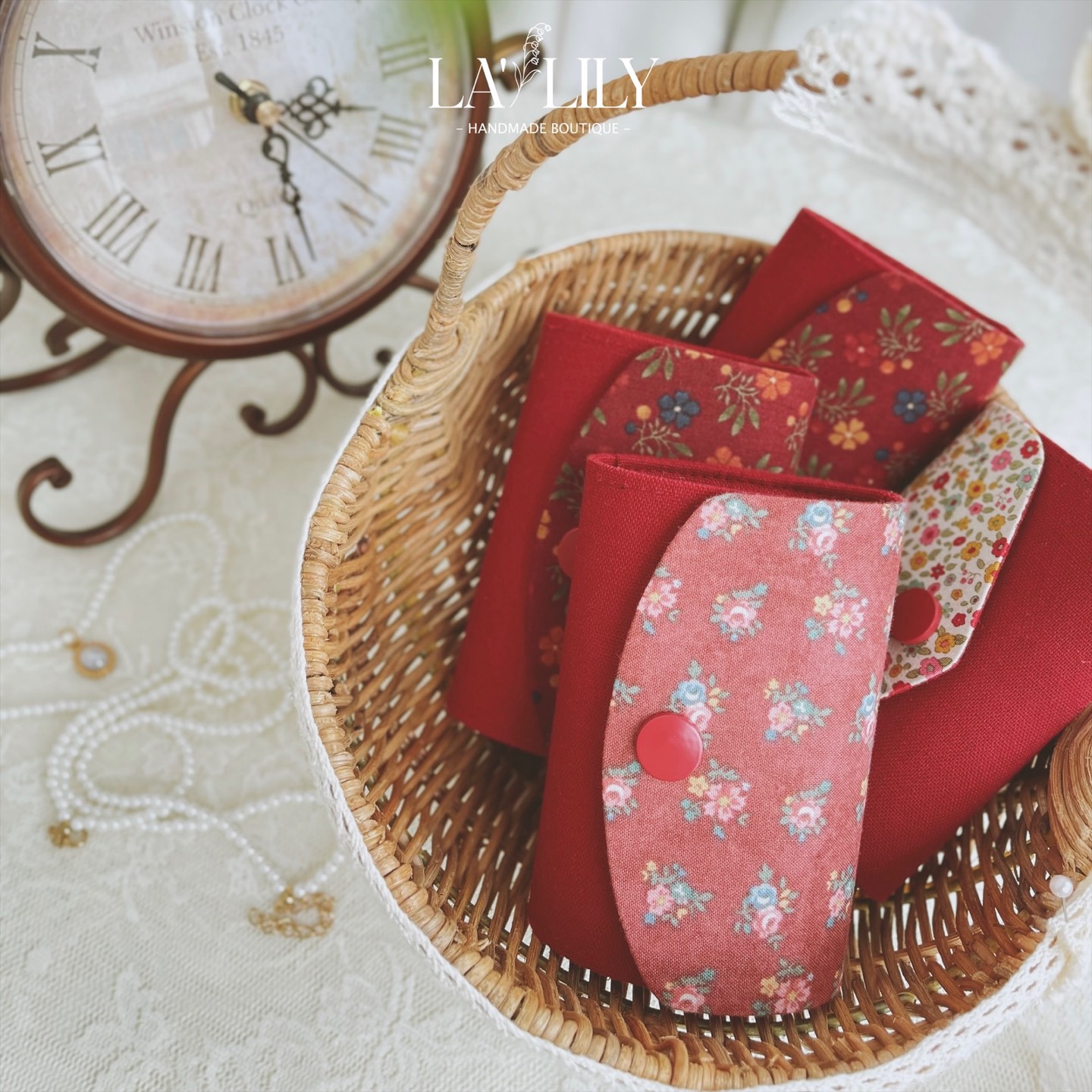 Ví nhỏ Mộc Hoa (mẫu mới)