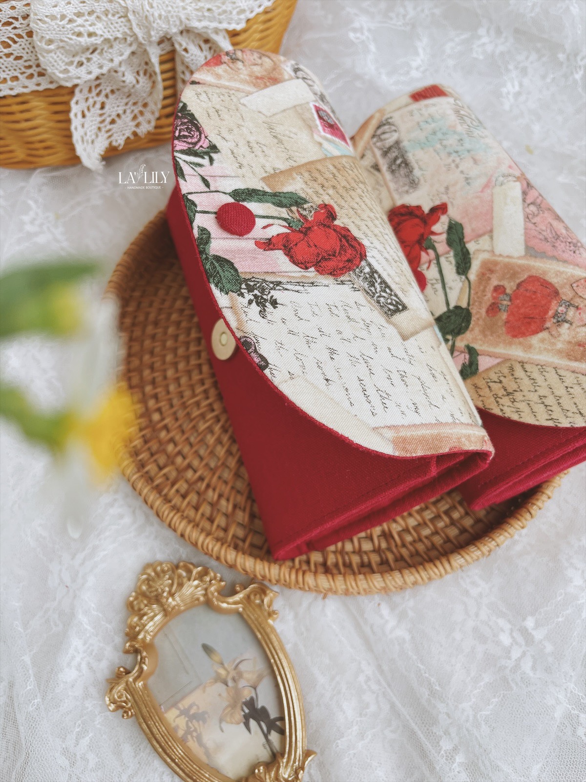 Ví Dài Dạ Hoa - Vintage Rose
