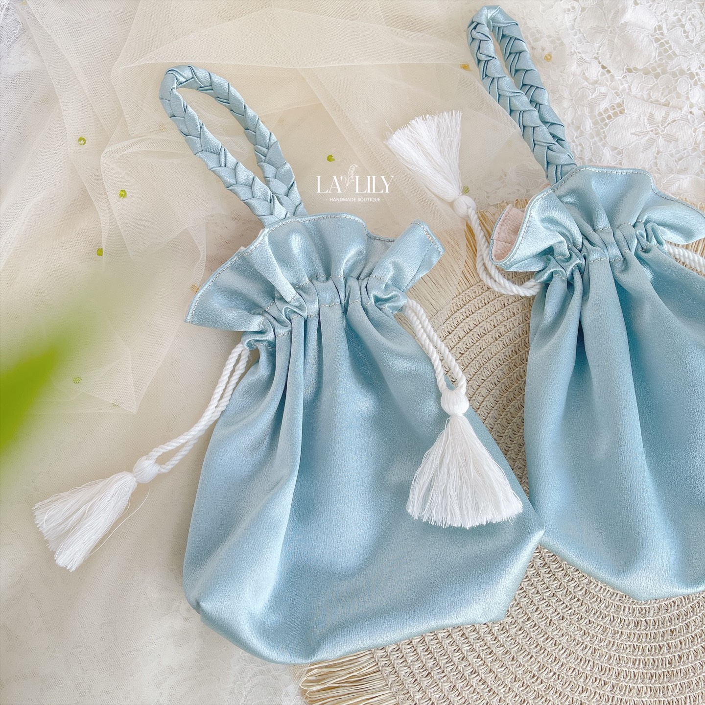 Túi Lụa Rút Dây ( Phối mặc áo dài, pháp phục)