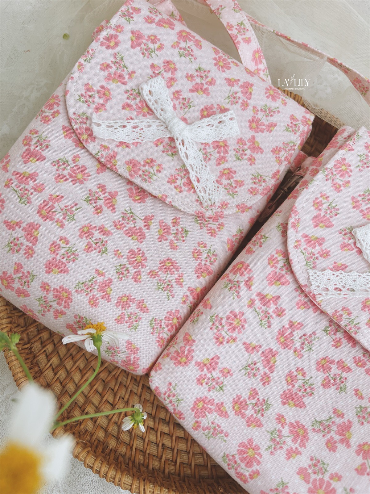 Túi Mộc Nhiên tone hồng