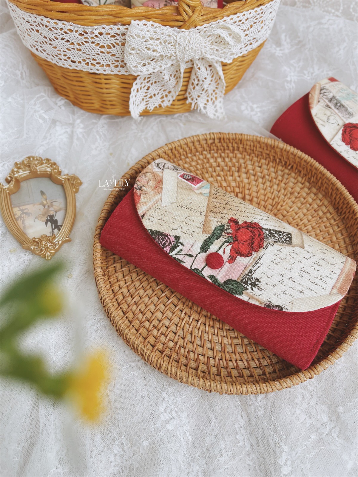 Ví Dài Dạ Hoa - Vintage Rose
