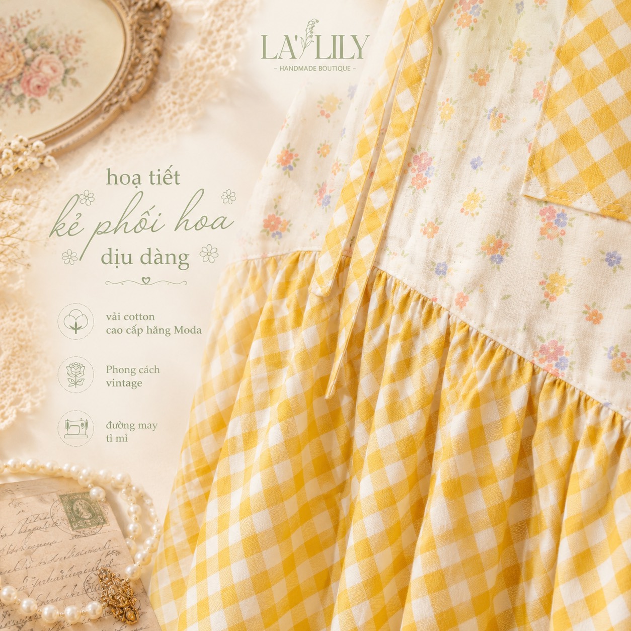 Tạp Dề Phong Cách Vintage