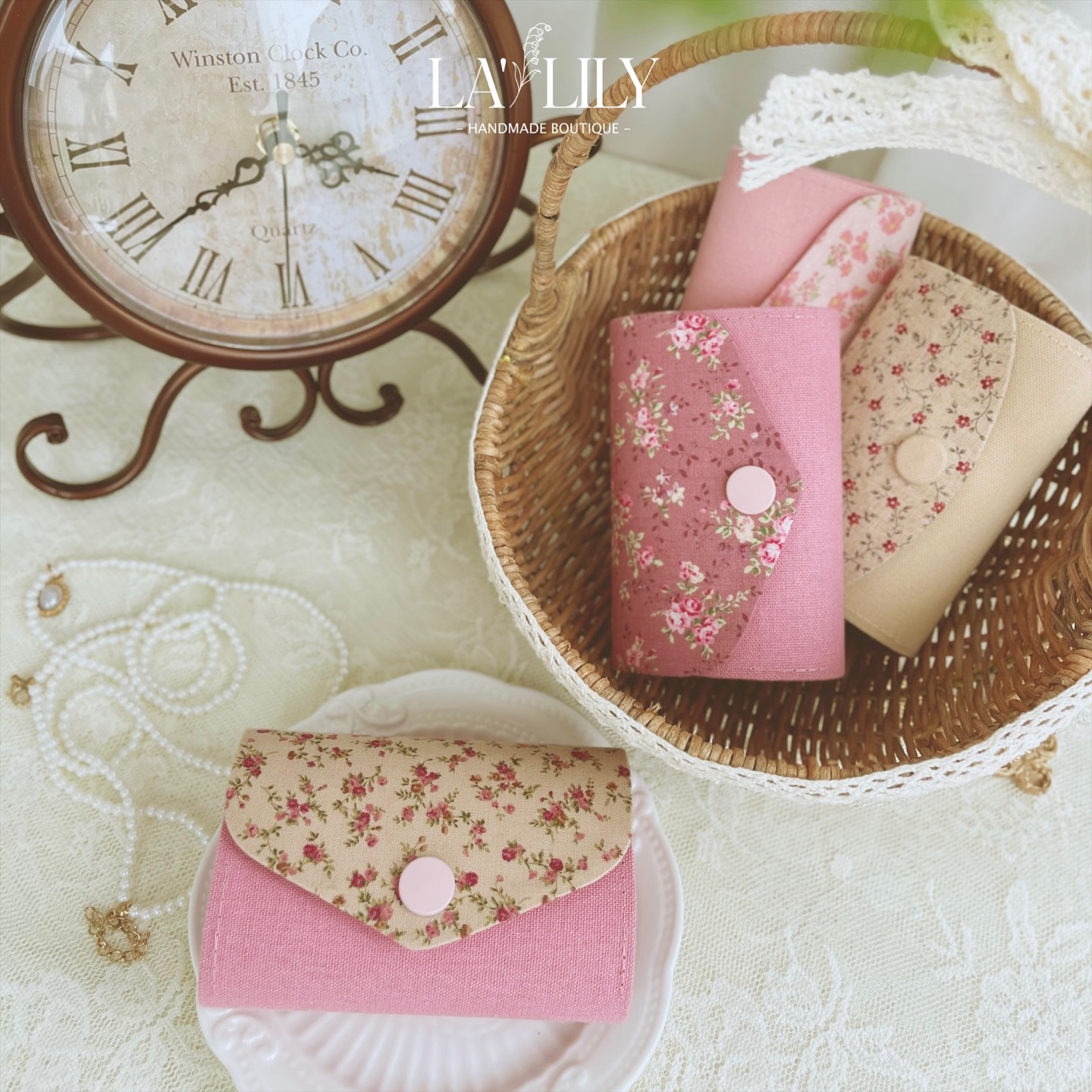 Ví nhỏ Mộc Hoa (mẫu mới)