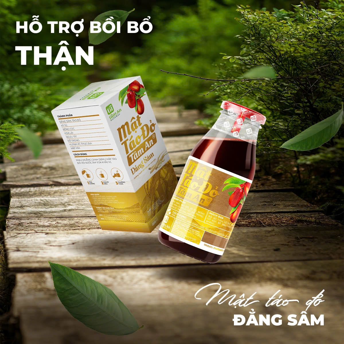 Mật Táo Đỏ Tâm An