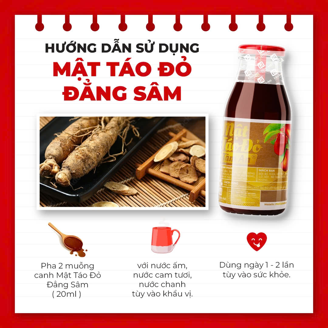 Mật Táo Đỏ Tâm An