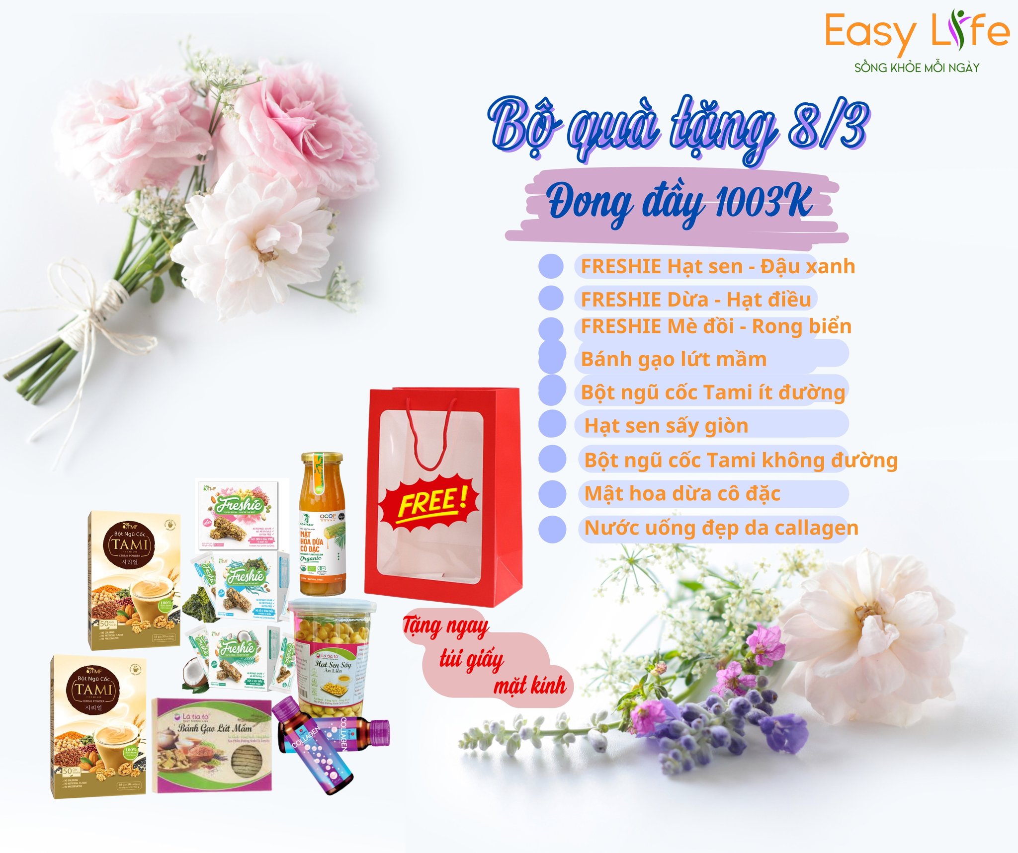 Qùa Tặng Ngày Quốc Tế Phụ Nữ 8/3