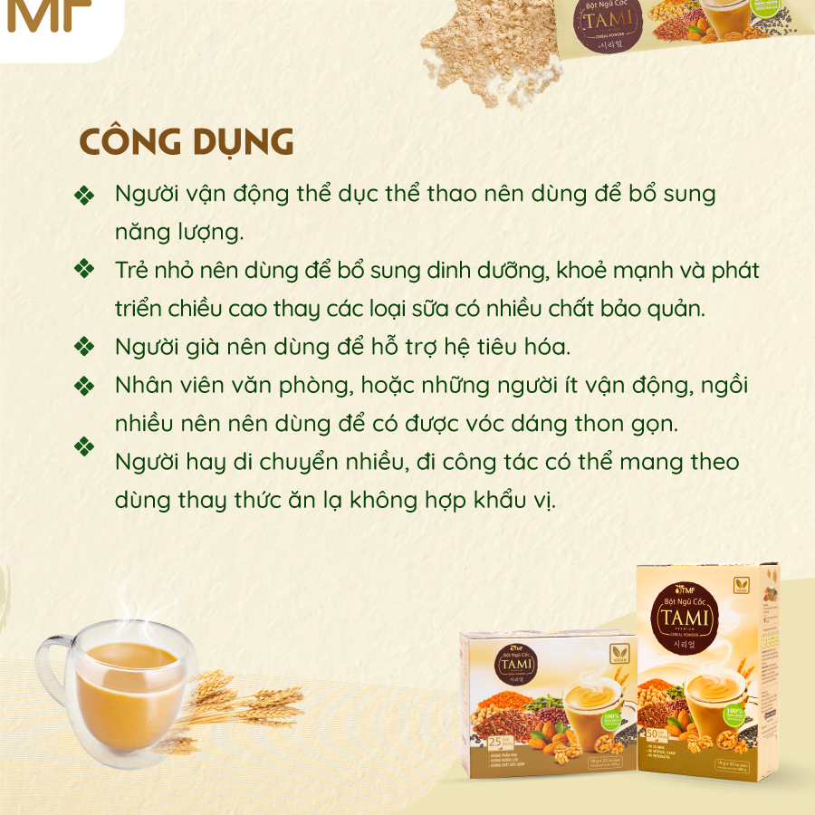 Bột Ngũ Cốc Tami - TMF