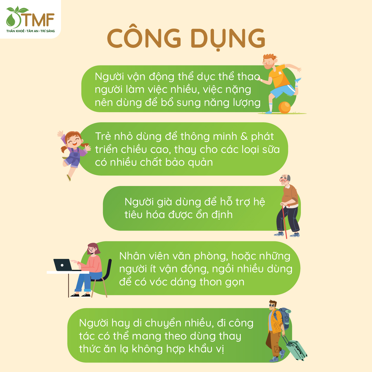 Bột Ngũ Cốc Tami - TMF