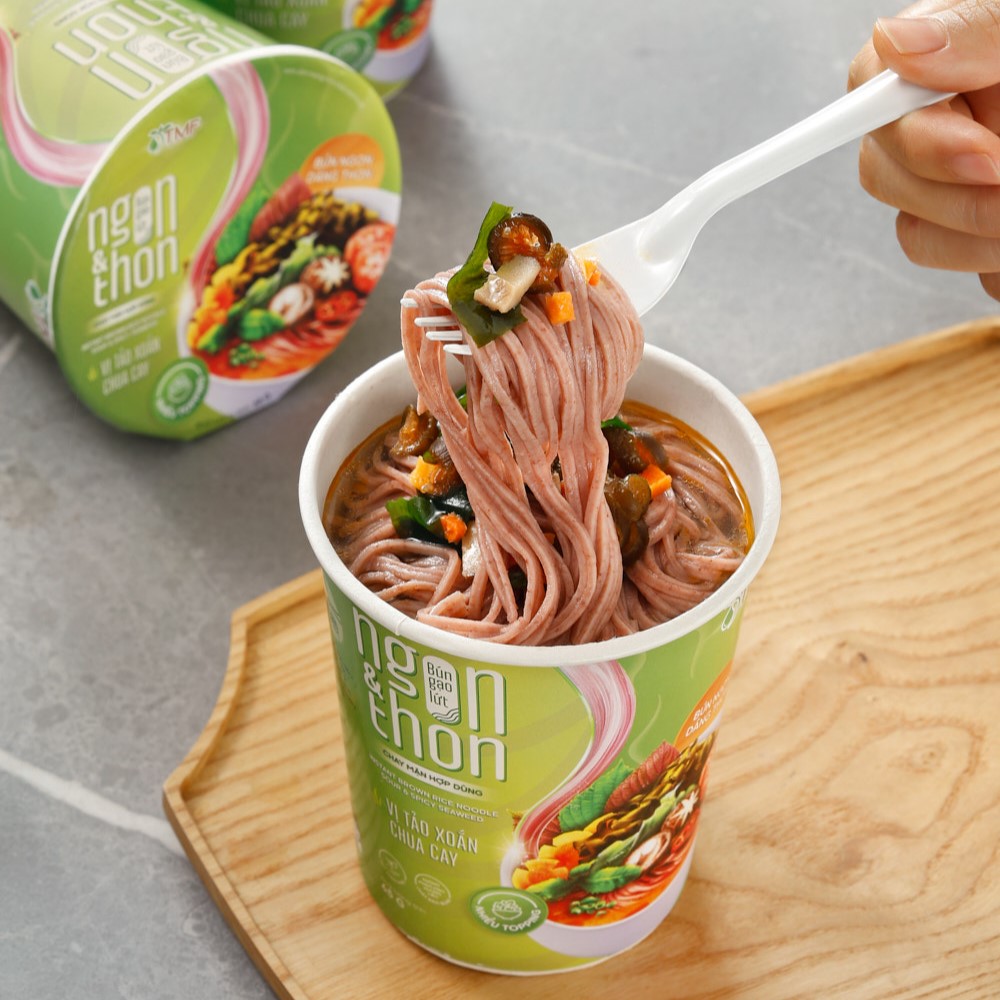 Bún Gạo Lứt Ăn Liền NGON & THON - TMF