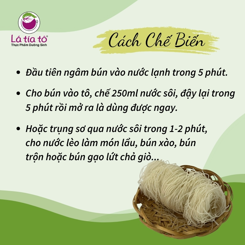 Bún gạo lứt ăn liền - LTT