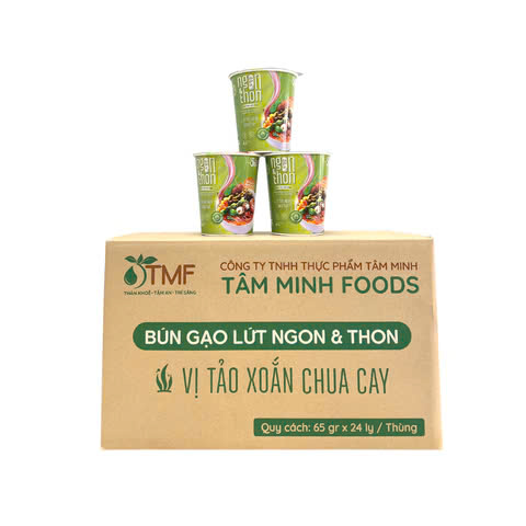 Bún Gạo Lứt Ăn Liền NGON & THON - TMF