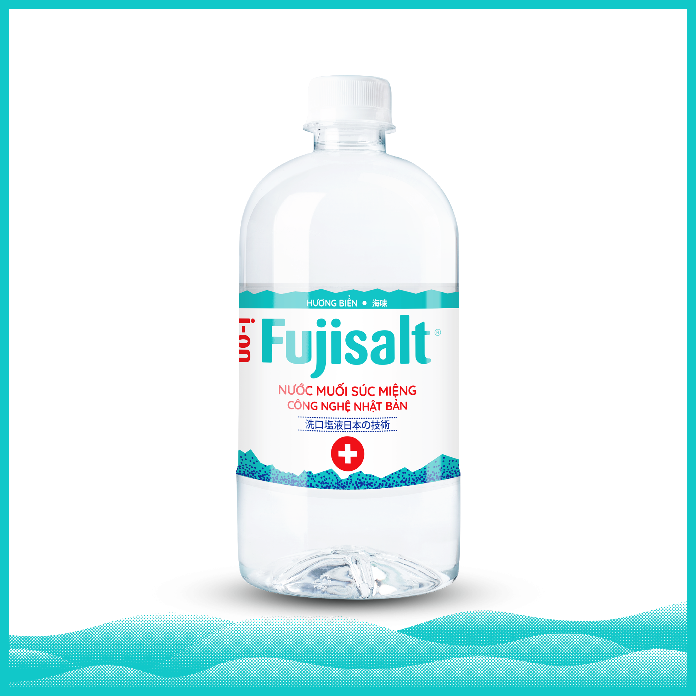 Nước Muối Súc Miệng I-ON Fujisalt Chai 680ml