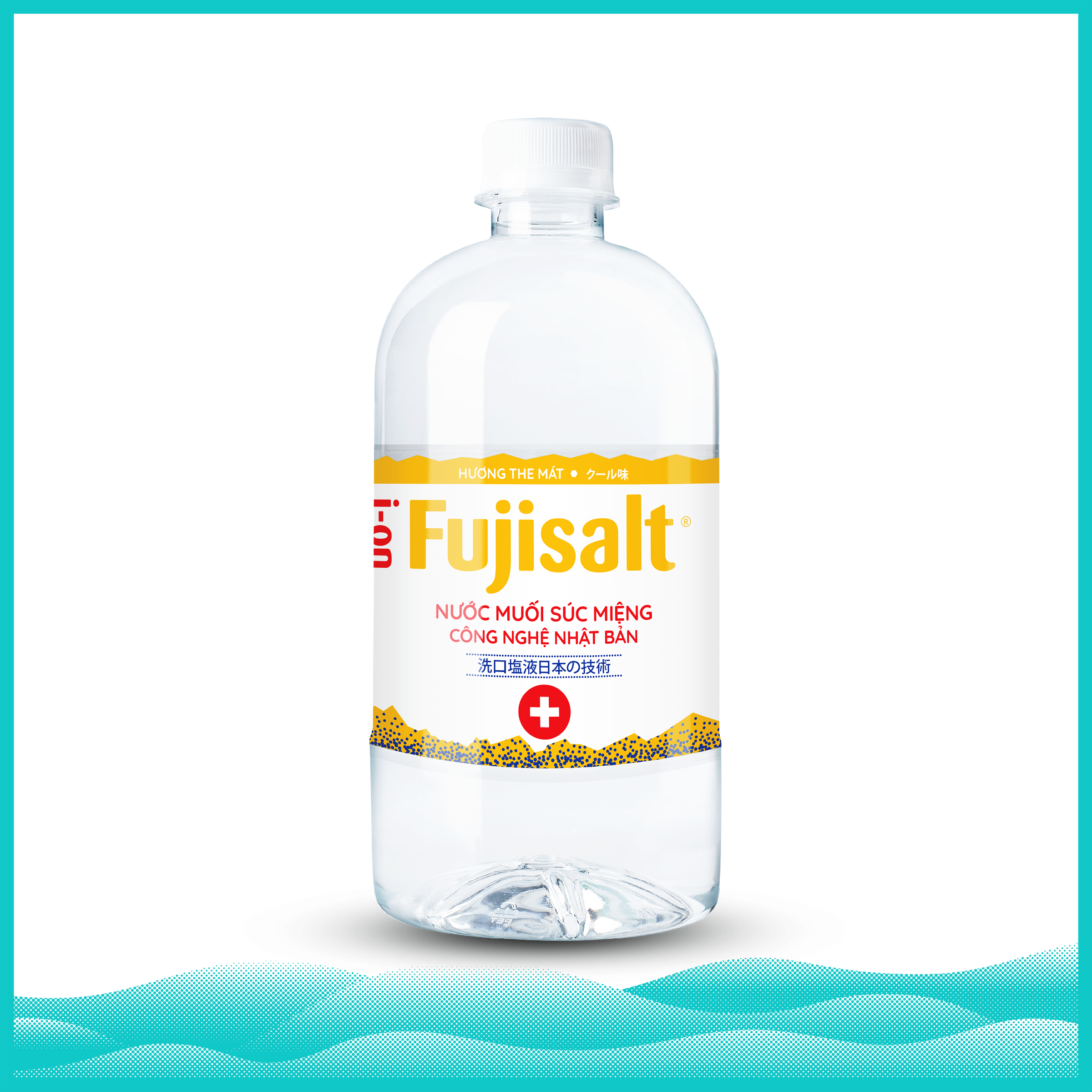 Nước Muối Súc Miệng I-ON Fujisalt Chai 680ml