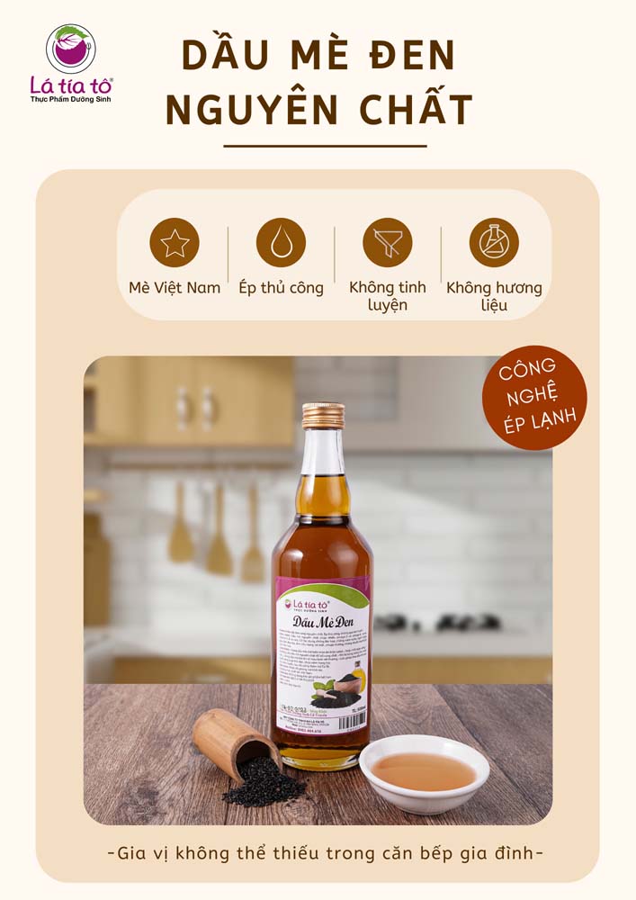 Dầu Mè Đen Nguyên Chất - LTT