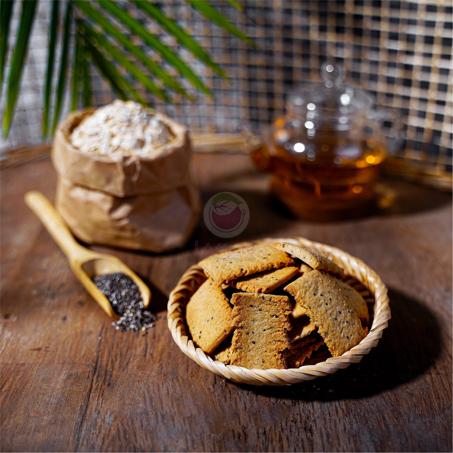 Bánh Yến Mạch Hạt Chia LTT