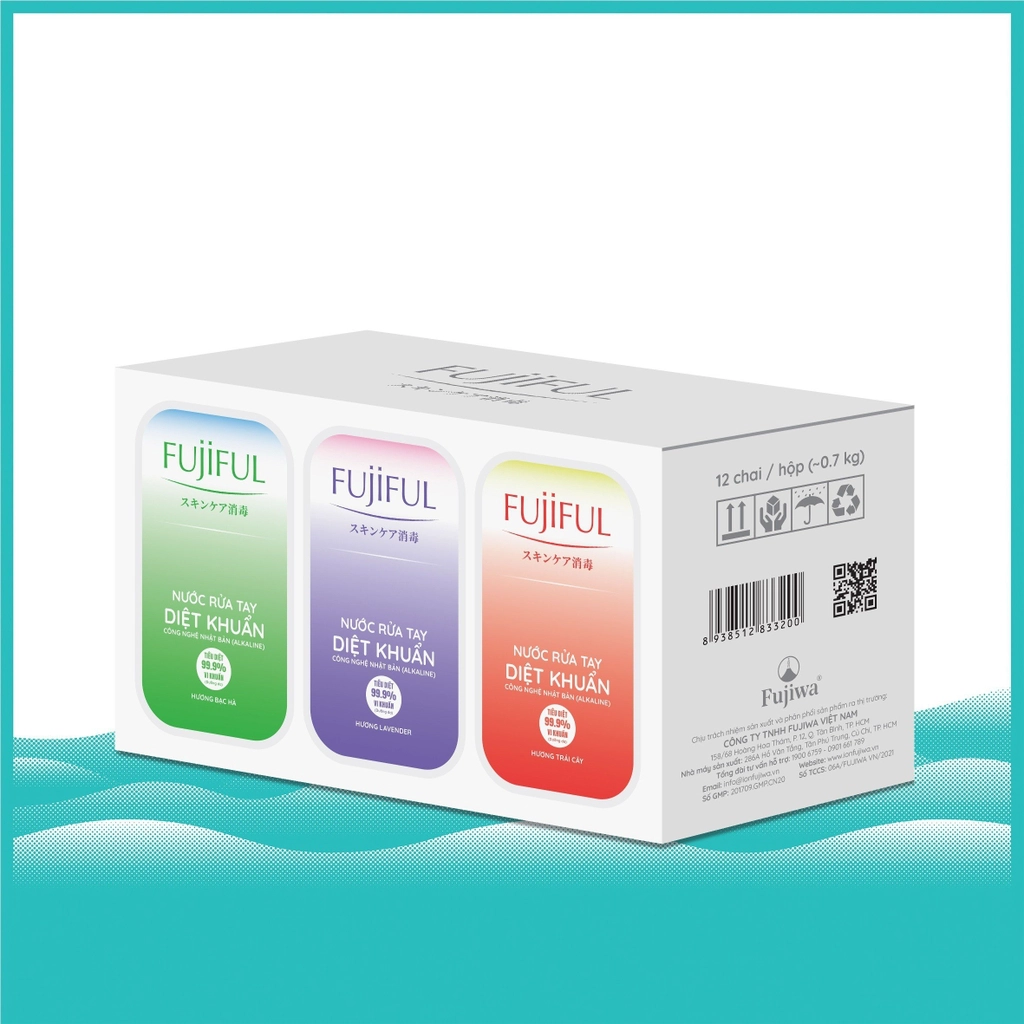 Nước Xịt Rửa Tay Diệt Khuẩn Dưỡng Da Fujiful - Chai 45ml