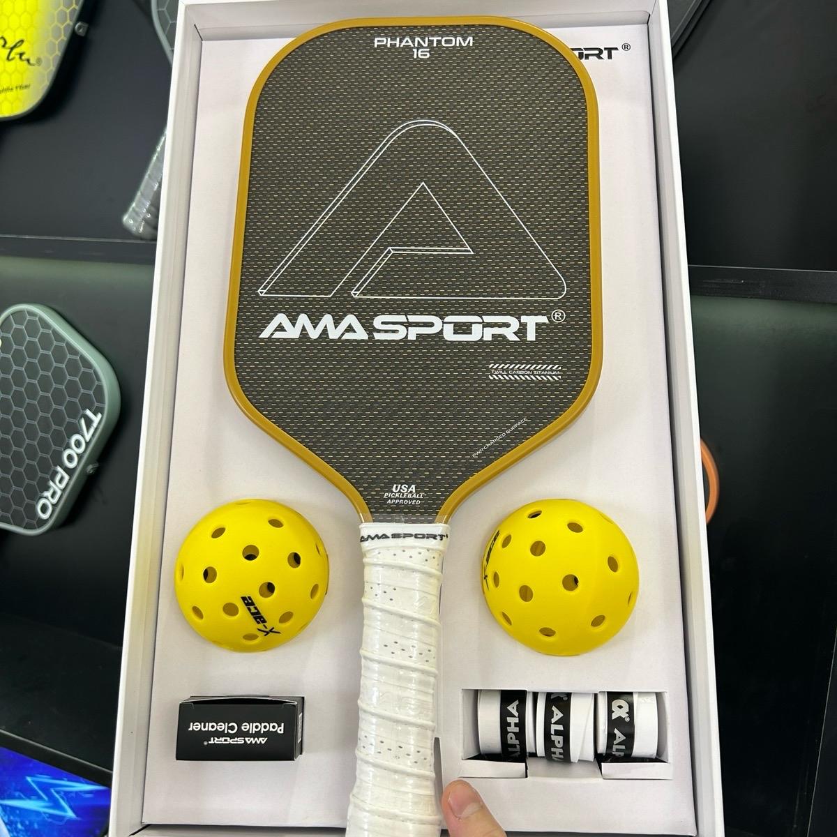 Vợt Pickleball Ama Sports Phan-tom Chính Hãng Cao Cấp