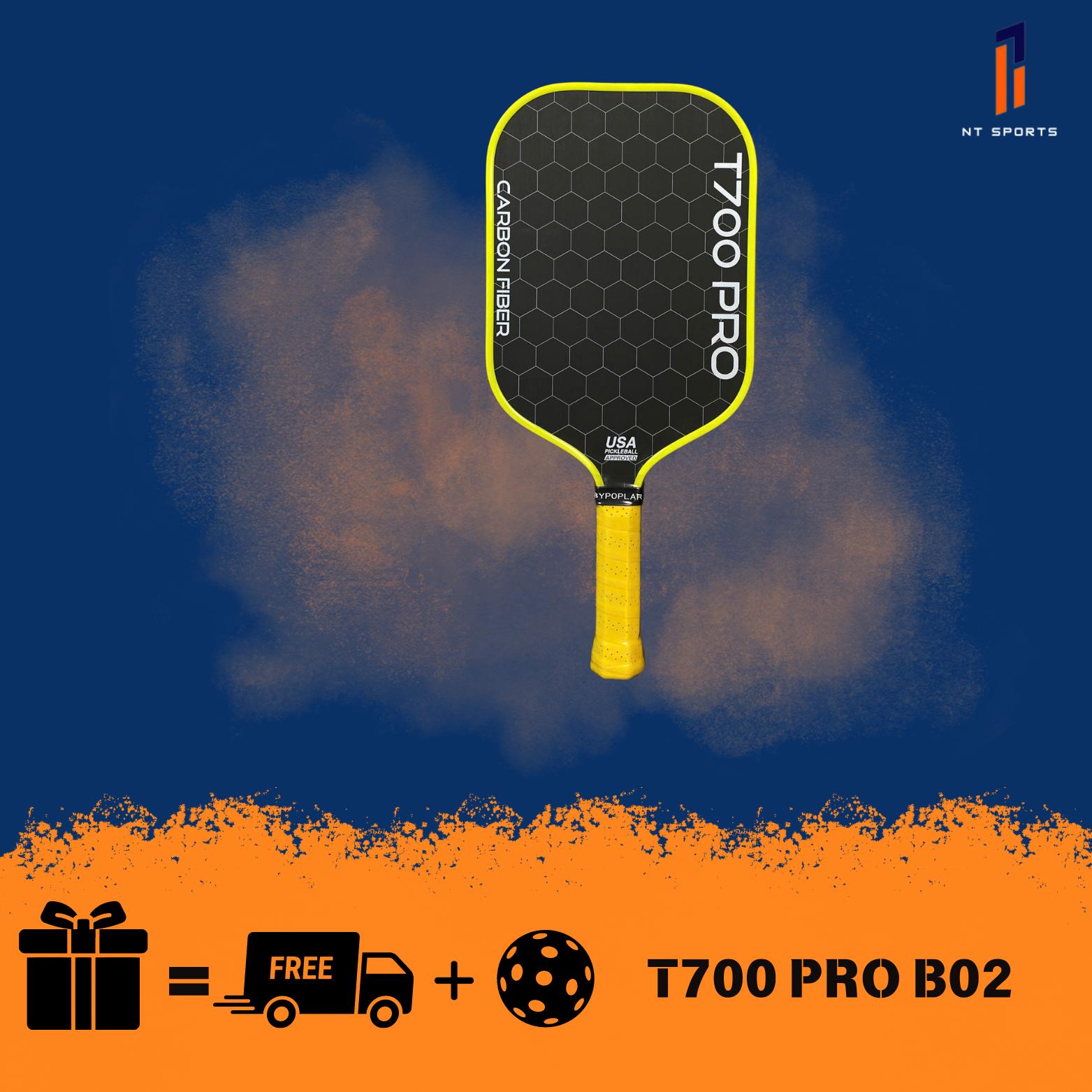 VỢT PICKLEBALL BYPOPLAR T700 PRO TỔ ONG