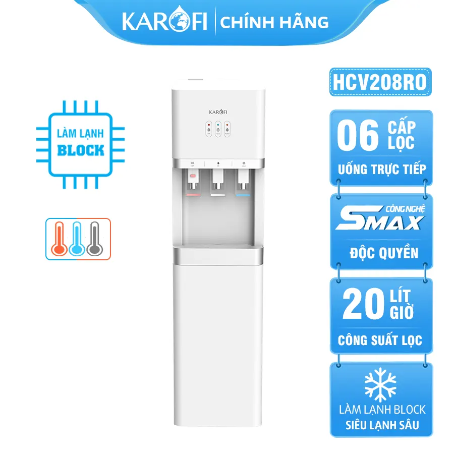 Máy lọc nước karofilHCV208RO
