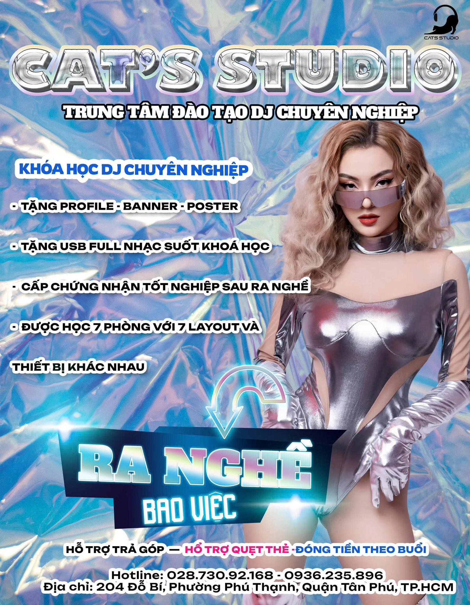 Khóa học dj chuyên nghiệp trước tết tại cat's studio