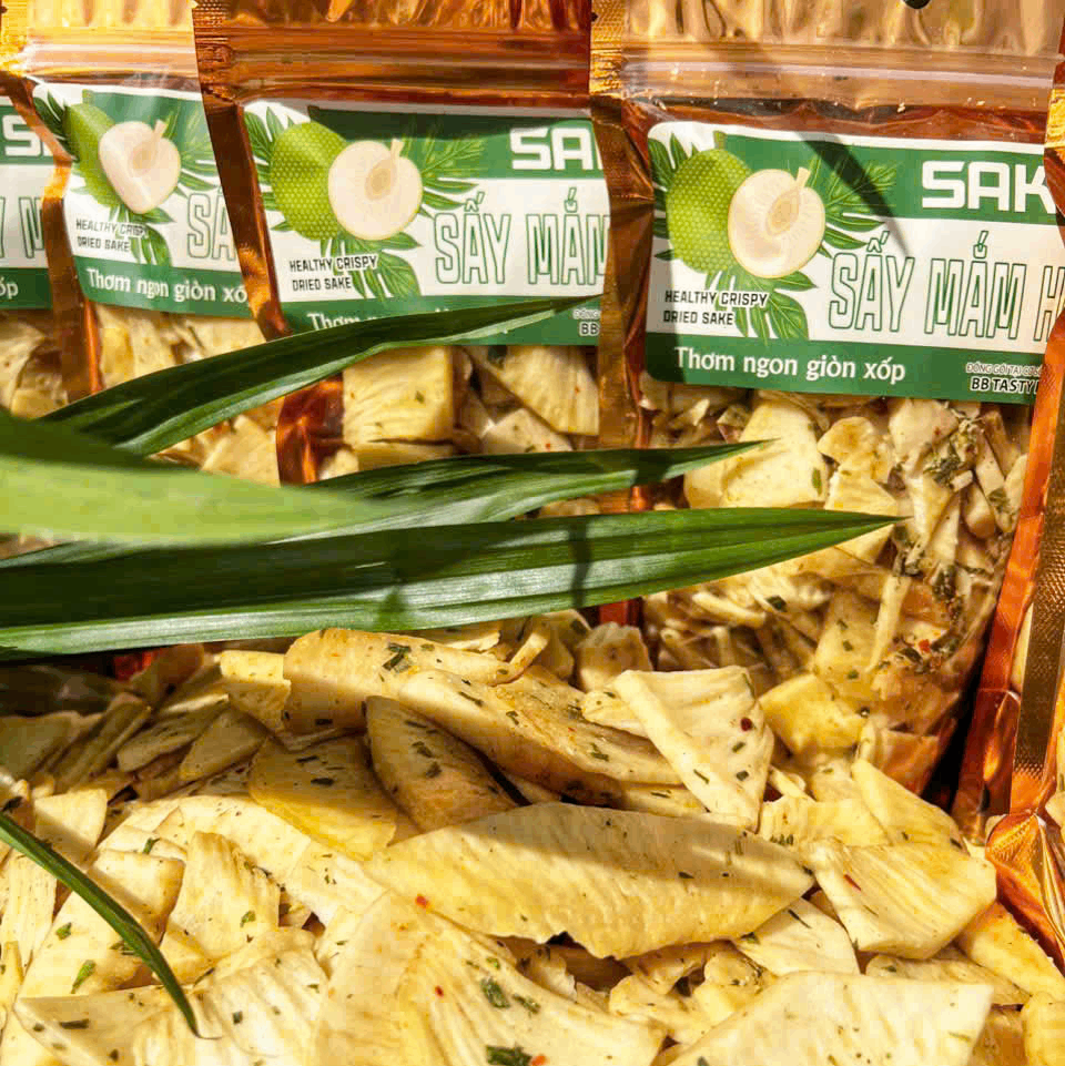 Sake Sấy Mắm Hành Giòn Tan, Món Ăn Vặt Ngon Ngất Ngây 250gr